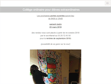 Tablet Screenshot of college-communautaire.org